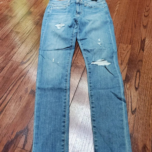 NWT Joe's Jeans Skinny Ankle Atlantic Distressed Wash 26 - Picture 4 of 6